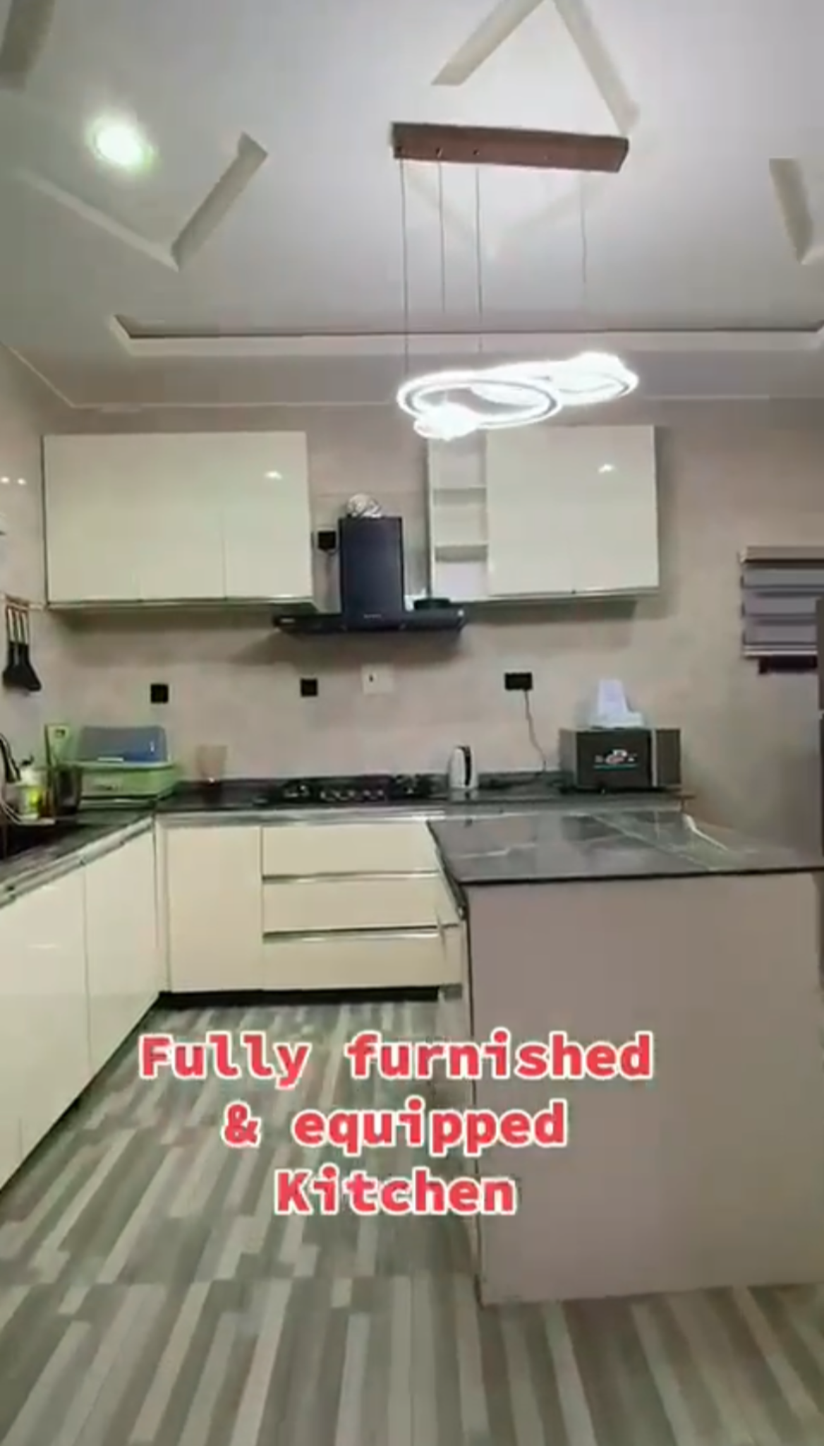 3-bedroom bungalow with a private 1-bedroom BQ