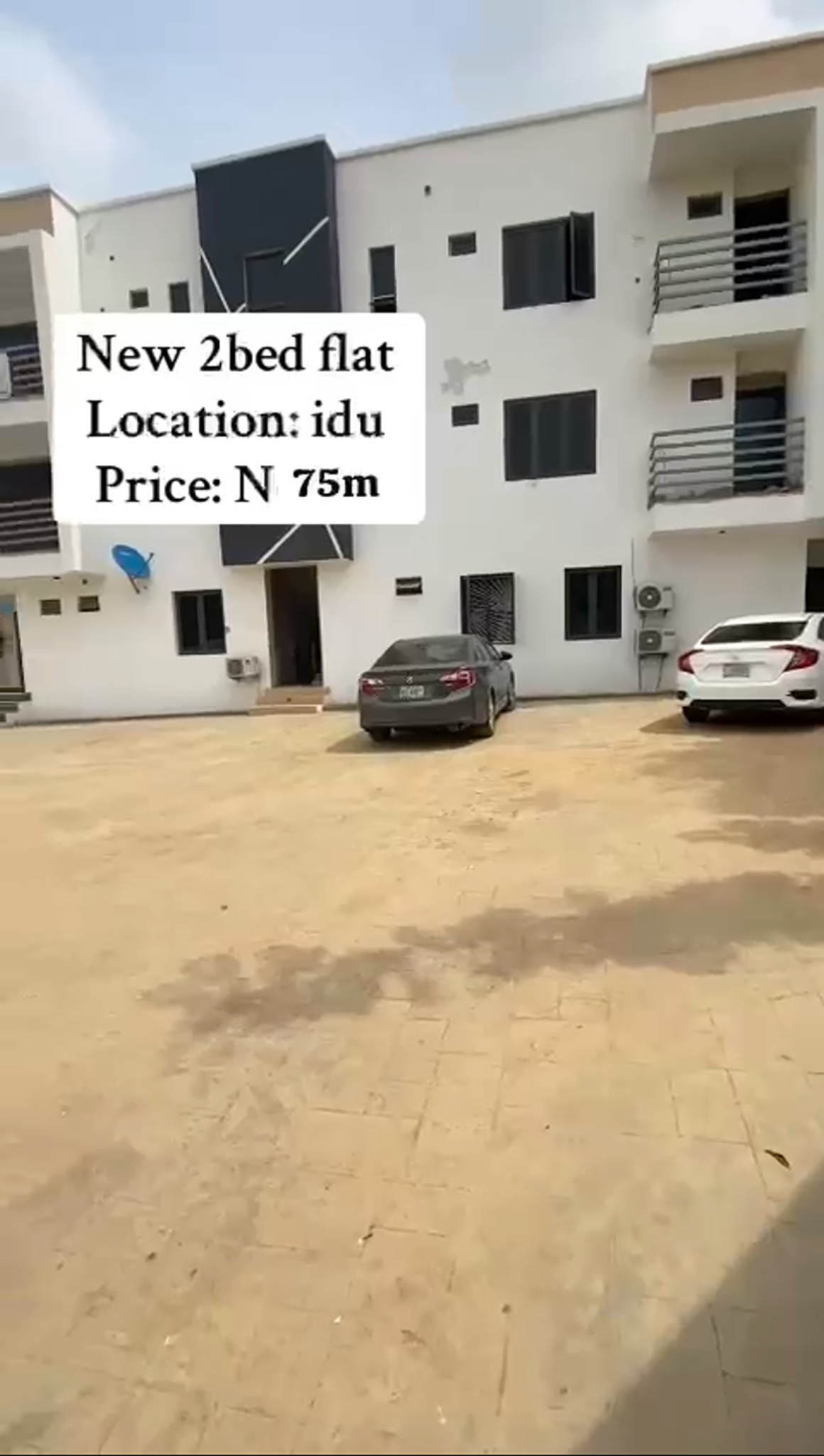 🏡 Brand New 2-Bedroom Flat – IDU, Abuja