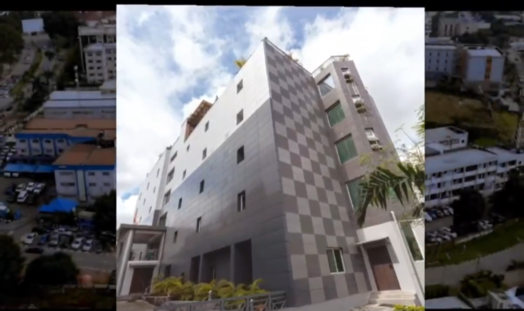 5 suspended Floors (Incl. Ground floor and Terrace) with elevator.