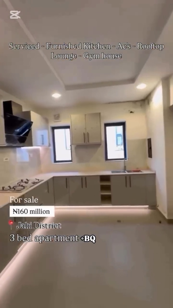 ✨ FOR SALE | 3-BEDROOM APARTMENT WITH BQ | JAHI, ABUJA ✨