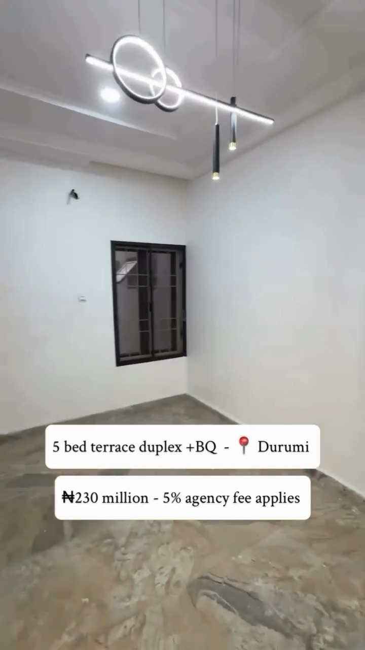 5-bedroom terrace duplex with BQ