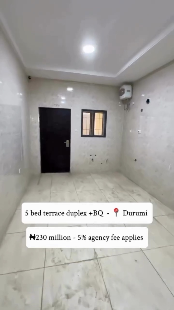 5-bedroom terrace duplex with BQ
