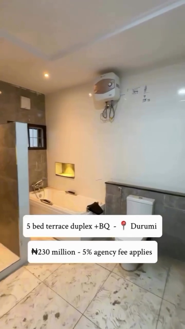 5-bedroom terrace duplex with BQ