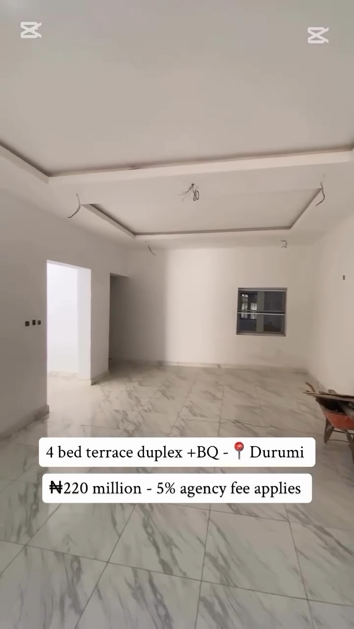 Step into elegance with this 4-bedroom duplex + BQ